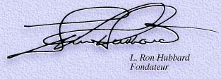 LRH's Signature