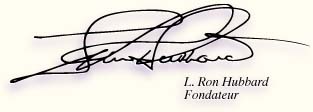 LRH's SIGNATURE