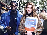 Isaac Hayes et Kirstie Alley